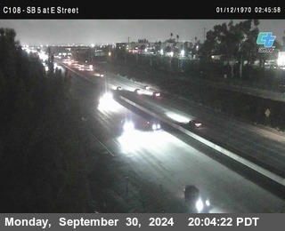 SB 5 at E St. (On Ramp)