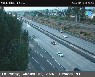 SB 5 at E St. (On Ramp)