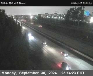 SB 5 at E St. (On Ramp)