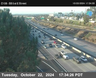 SB 5 at E St. (On Ramp)