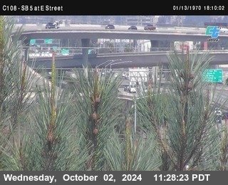 SB 5 at E St. (On Ramp)