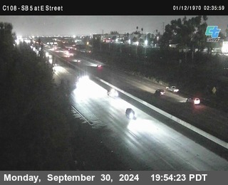 SB 5 at E St. (On Ramp)