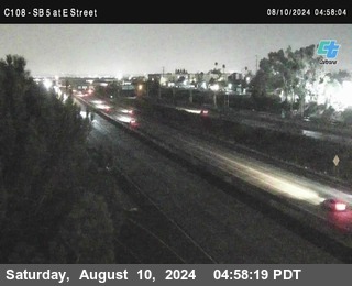 SB 5 at E St. (On Ramp)