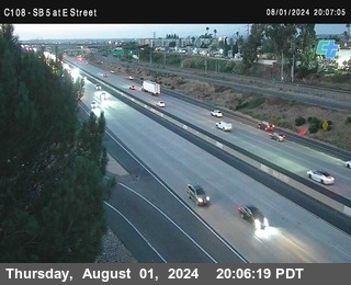 SB 5 at E St. (On Ramp)