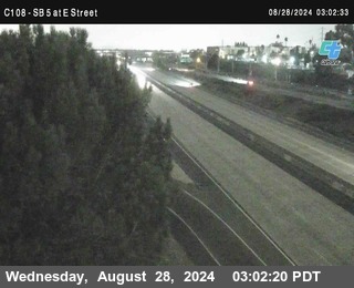 SB 5 at E St. (On Ramp)