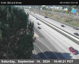 SB 5 at E St. (On Ramp)