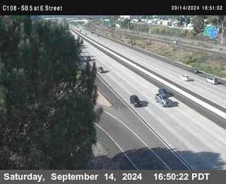 SB 5 at E St. (On Ramp)