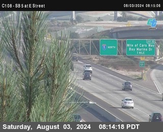 SB 5 at E St. (On Ramp)