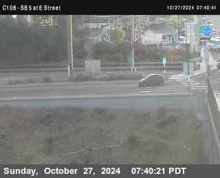 SB 5 at E St. (On Ramp)