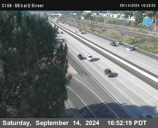 SB 5 at E St. (On Ramp)