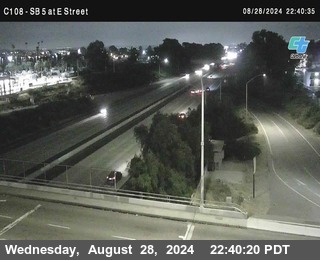 SB 5 at E St. (On Ramp)