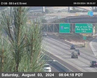 SB 5 at E St. (On Ramp)