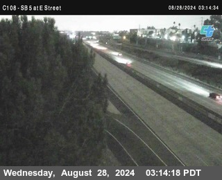 SB 5 at E St. (On Ramp)