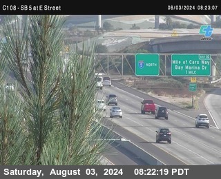 SB 5 at E St. (On Ramp)