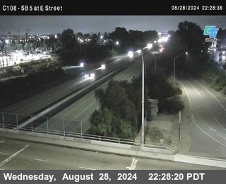 SB 5 at E St. (On Ramp)