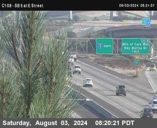 SB 5 at E St. (On Ramp)