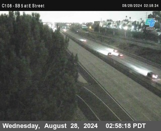 SB 5 at E St. (On Ramp)