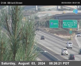 SB 5 at E St. (On Ramp)