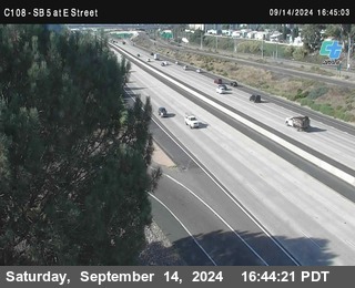 SB 5 at E St. (On Ramp)