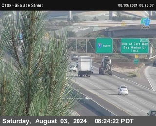 SB 5 at E St. (On Ramp)