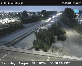 SB 5 at E St. (On Ramp)