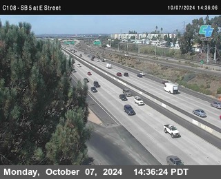 SB 5 at E St. (On Ramp)