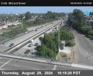 SB 5 at E St. (On Ramp)