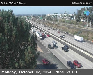 SB 5 at E St. (On Ramp)