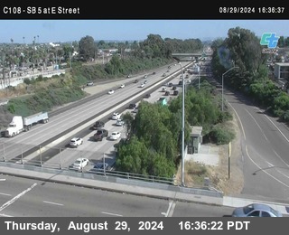 SB 5 at E St. (On Ramp)