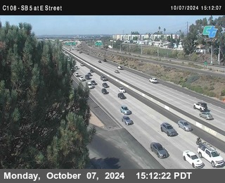 SB 5 at E St. (On Ramp)