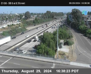 SB 5 at E St. (On Ramp)