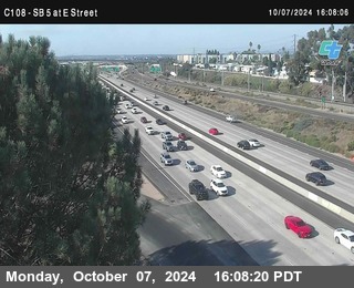 SB 5 at E St. (On Ramp)