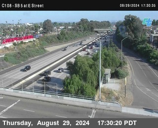 SB 5 at E St. (On Ramp)