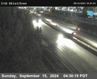 SB 5 at E St. (On Ramp)