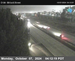 SB 5 at E St. (On Ramp)