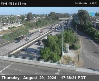 SB 5 at E St. (On Ramp)