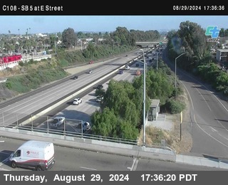 SB 5 at E St. (On Ramp)