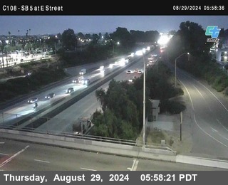 SB 5 at E St. (On Ramp)