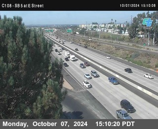 SB 5 at E St. (On Ramp)