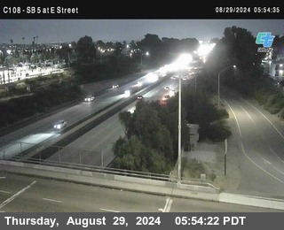 SB 5 at E St. (On Ramp)