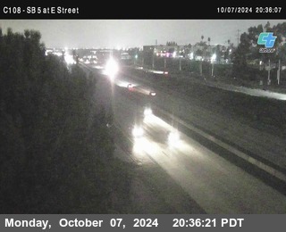 SB 5 at E St. (On Ramp)