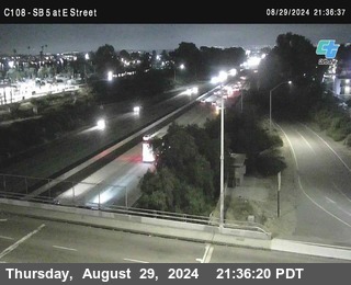 SB 5 at E St. (On Ramp)