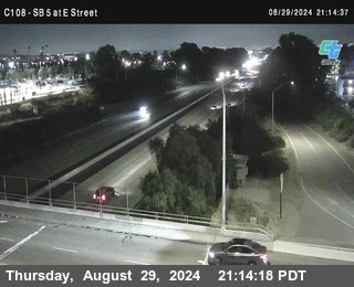 SB 5 at E St. (On Ramp)