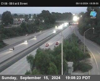 SB 5 at E St. (On Ramp)