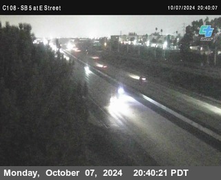 SB 5 at E St. (On Ramp)