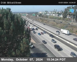 SB 5 at E St. (On Ramp)