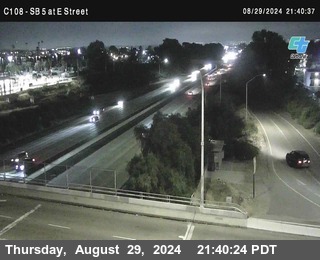 SB 5 at E St. (On Ramp)