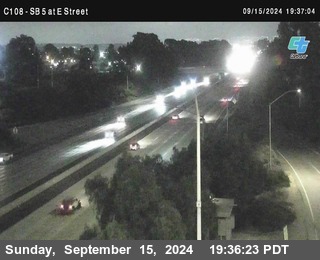 SB 5 at E St. (On Ramp)