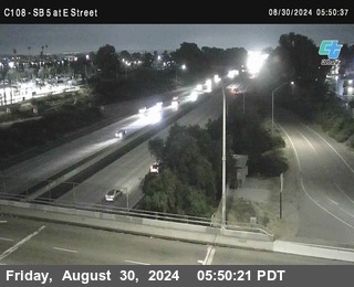 SB 5 at E St. (On Ramp)