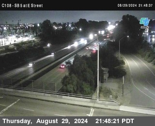 SB 5 at E St. (On Ramp)